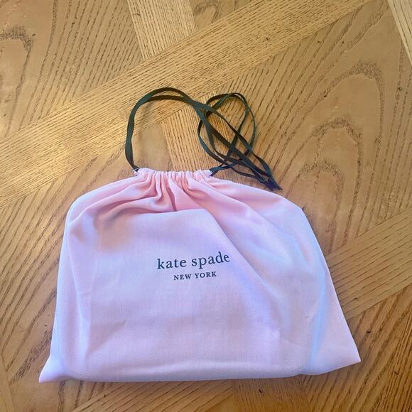 NWT Kate Spade medium Hudson tweed convertible bag in dark Merlot multi - Picture 8 of 13